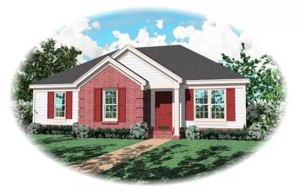 image of 1001 - 1500 square feet house plan 8109